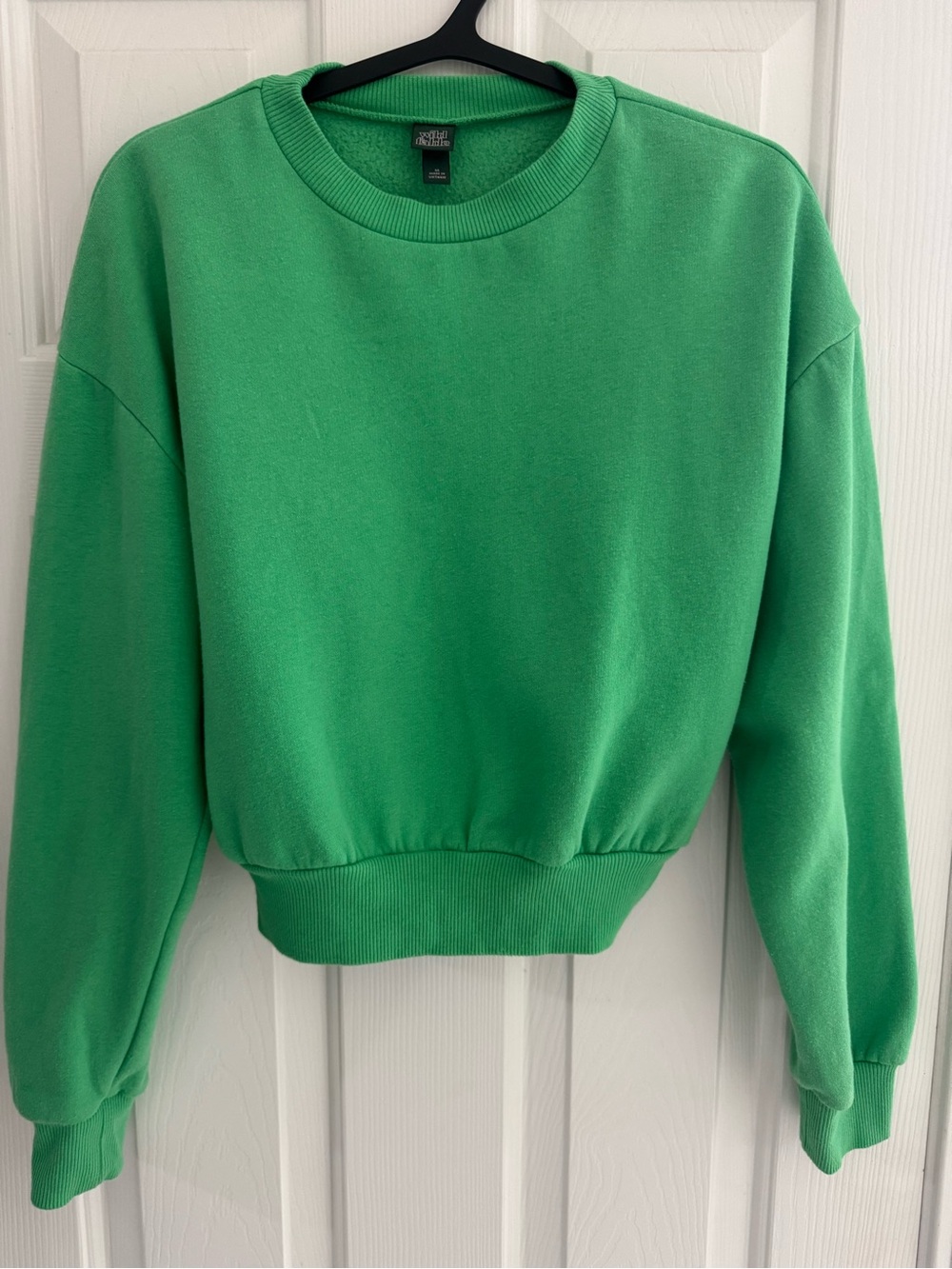 wild fable Bright Green Crewneck Sweater
